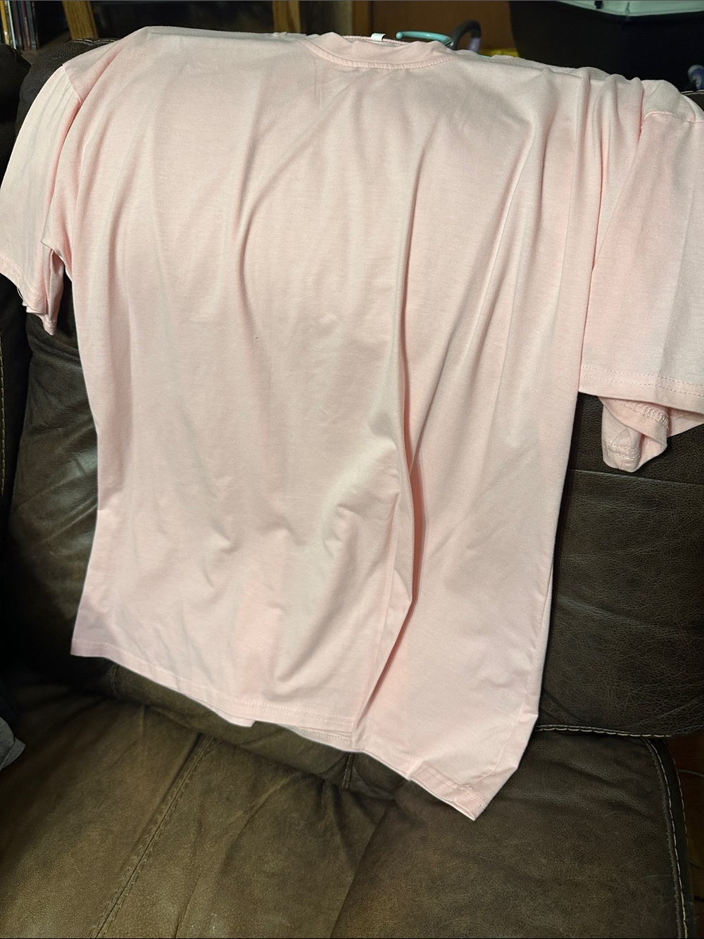 Amazon Women's Short Sleeve Tee - Light Pink